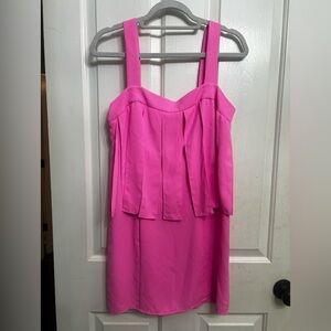 Pink Sleeveless Dress by Amanda Uprichard.
